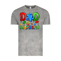 Cloud Rock dad of a warrior Vintage Tee - Artiststas