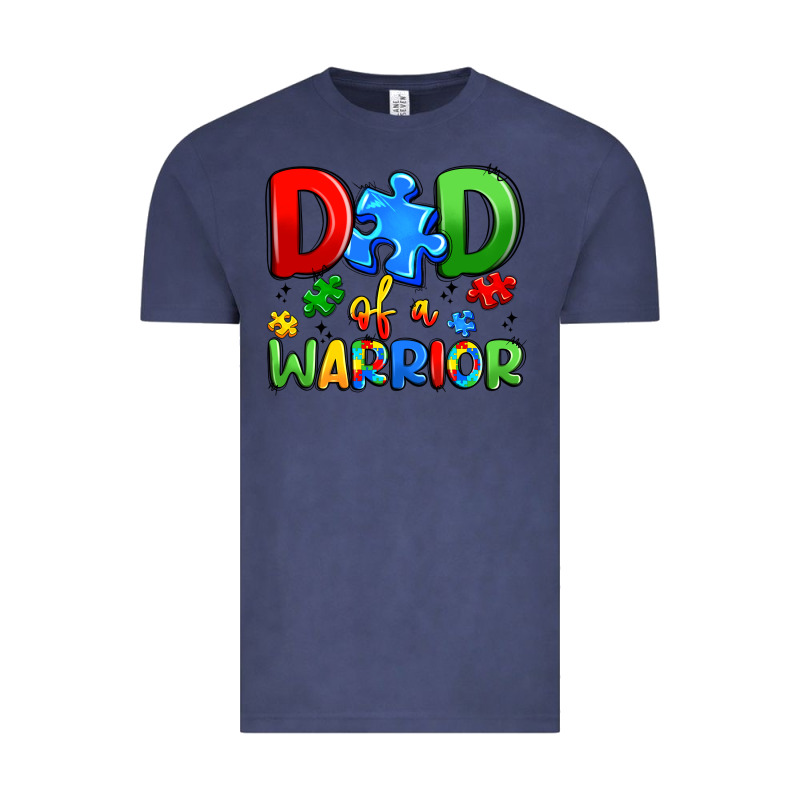 Dad Of A Warrior Vintage Tee by Artiststas | Teevron