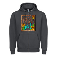 Smoke small town girl olivia Zipper Hoodie - OliviaCreatesArt