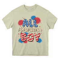 Mossy all american boy Heavy Core Tee - MaliasSmallBusiness