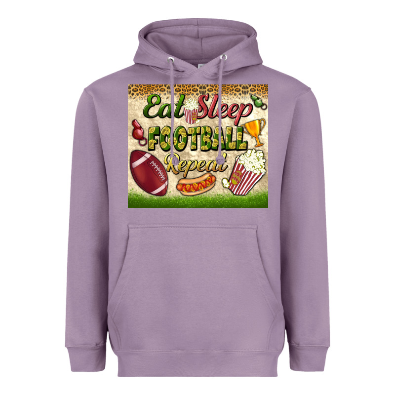 Eat Sleep Football Repeat Tumbler Heavyweight Hoodie by BundleAndBundleShop | Teevron