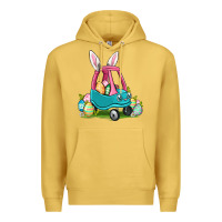 Antique Gold Easter toddler car Premium Hoodie - OliviaCreatesArt