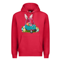 Cardinal Easter toddler car Premium Hoodie - OliviaCreatesArt