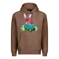 Chestnut Easter toddler car Premium Hoodie - OliviaCreatesArt