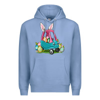 Easter Toddler Car Premium Hoodie | Teevron
