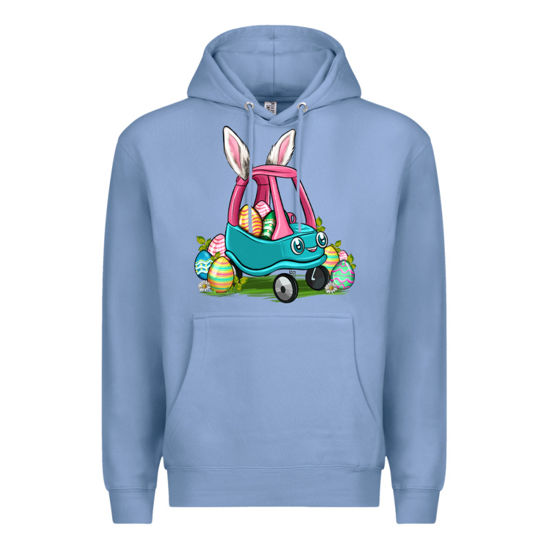 Easter Toddler Car Premium Hoodie by OliviaCreatesArt | Teevron