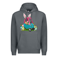 Rock Easter toddler car Premium Hoodie - OliviaCreatesArt
