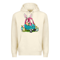 Sandshell Easter toddler car Premium Hoodie - OliviaCreatesArt