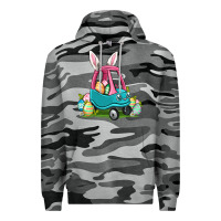 Slate Camo Easter toddler car Premium Hoodie - OliviaCreatesArt