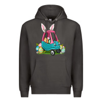 Smoke Easter toddler car Premium Hoodie - OliviaCreatesArt