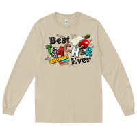 Mushroom best teacher ever Long Sleeve Tee - NancyCooperArtShop