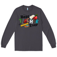 Smoke best teacher ever Long Sleeve Tee - NancyCooperArtShop