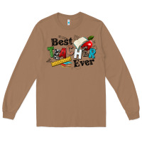 Toasted Coconut best teacher ever Long Sleeve Tee - NancyCooperArtShop