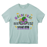 Arona mardi gras social club Heavy Core Tee - MaliasSmallBusiness