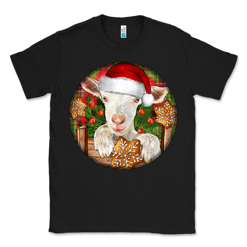 Baby Cashmere Goat Christmas Classic Tee by LillyAllenDesigns | Teevron