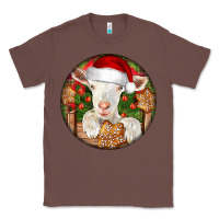 Chestnut Baby Cashmere Goat Christmas Classic Tee - LillyAllenDesigns