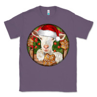 Lavender Baby Cashmere Goat Christmas Classic Tee - LillyAllenDesigns