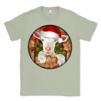 Matcha Baby Cashmere Goat Christmas Classic Tee - LillyAllenDesigns