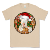 Mushroom Baby Cashmere Goat Christmas Classic Tee - LillyAllenDesigns