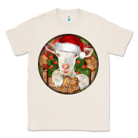 Natural Baby Cashmere Goat Christmas Classic Tee - LillyAllenDesigns