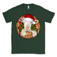 Sports Green Baby Cashmere Goat Christmas Classic Tee - LillyAllenDesigns