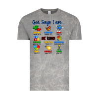 God Says I Am Autism Vintage Tee | Teevron