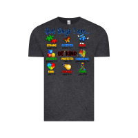 Vintage Black god says i am autism Vintage Tee - Artiststas