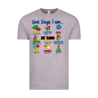 Vintage Zinc god says i am autism Vintage Tee - Artiststas