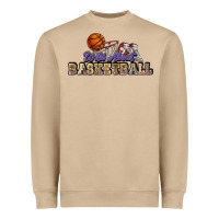 Mushroom Wild about Basketball Heavyweight Sweatshirt - HowdyJamesFarm