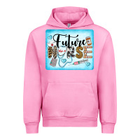 Fuchsia Pink Western Future Nurse Urban Hoodie - LillyAllenDesigns