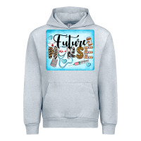 Heather Grey Western Future Nurse Urban Hoodie - LillyAllenDesigns