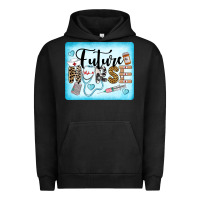 Pigment Black Western Future Nurse Urban Hoodie - LillyAllenDesigns