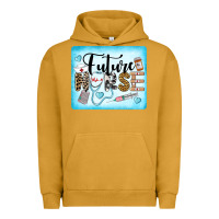 Pigment Peanut Butter Western Future Nurse Urban Hoodie - LillyAllenDesigns
