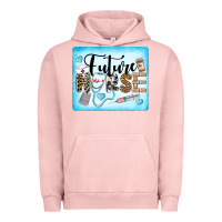 Pigment Salmon Western Future Nurse Urban Hoodie - LillyAllenDesigns
