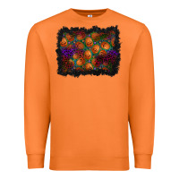 Carrot halloween pumpkin background Premium Sweatshirt - BundleAndBundleShop