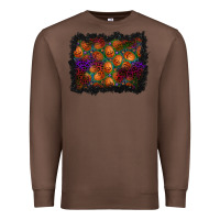 Chestnut halloween pumpkin background Premium Sweatshirt - BundleAndBundleShop
