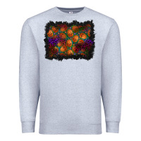 Halloween Pumpkin Background Premium Sweatshirt | Teevron