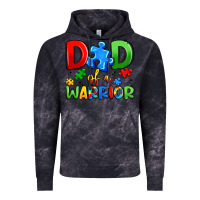 Cloud Black dad of a warrior Vintage Hoodie - Artiststas