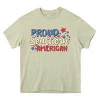 Mossy proud southern american Heavy Core Tee - MaliasSmallBusiness
