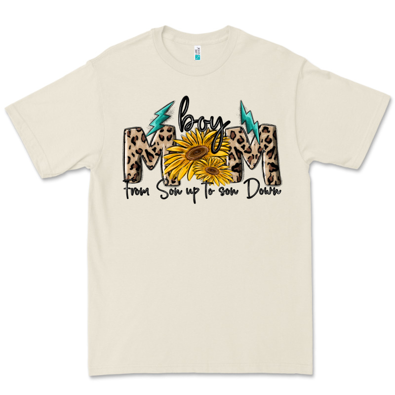 Boy Mom From Son Up To Sun Down Premium Tee by MaliasSmallBusiness | Teevron