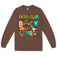 Chestnut welcome back to school fall Long Sleeve Tee - texasbilliewilder