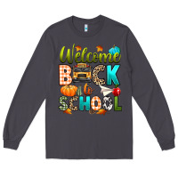 Smoke welcome back to school fall Long Sleeve Tee - texasbilliewilder