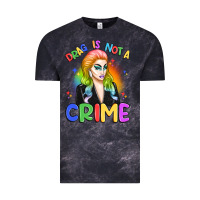 Cloud Black drag is not a crime Vintage Tee - Artiststas