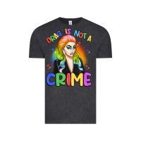 Vintage Black drag is not a crime Vintage Tee - Artiststas