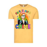 Vintage Mustard drag is not a crime Vintage Tee - Artiststas