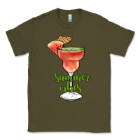 Army Green summer vibes Classic Tee - JahusDesignShop