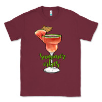 Burgundy summer vibes Classic Tee - JahusDesignShop