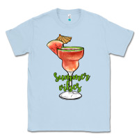 Dusty Blue summer vibes Classic Tee - JahusDesignShop
