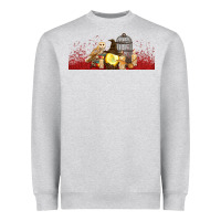 Heather Grey wizard Heavyweight Sweatshirt - TumblerDesignByShophia