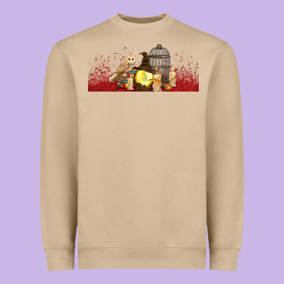 Wizard Heavyweight Sweatshirt Designed By Tumblerdesignbyshophia